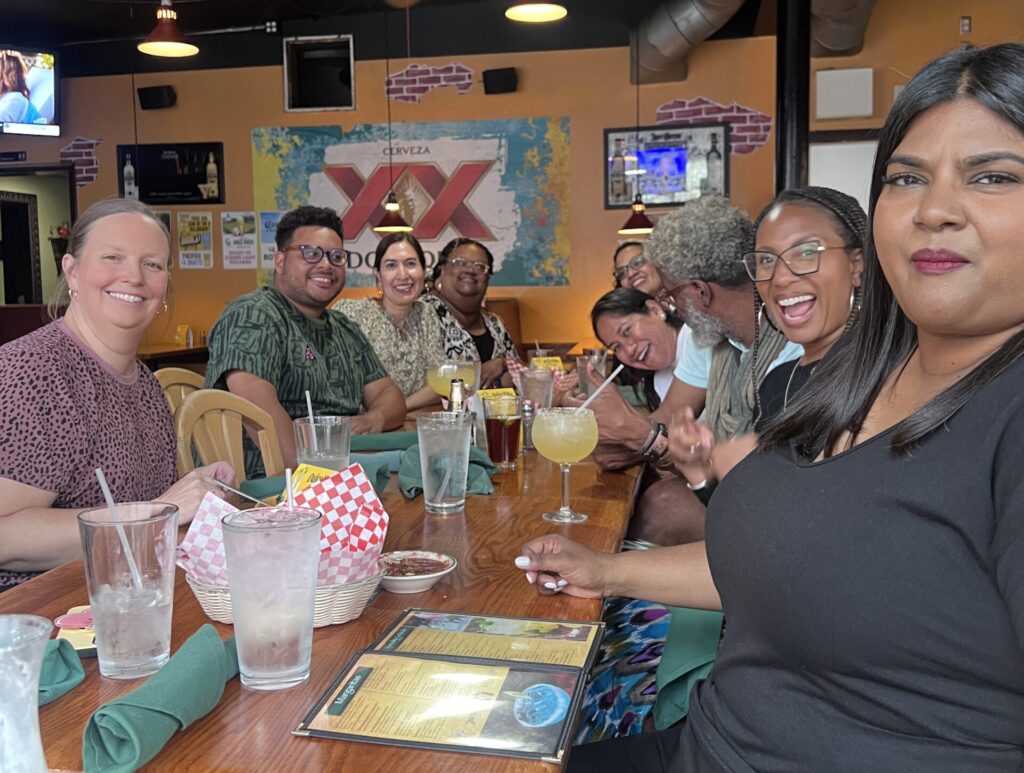 Patrick Moreno-Covington (second from left) and other PLACES Fellows during their Denver site visit. Photo crdit: Patrick Moreno-Covington